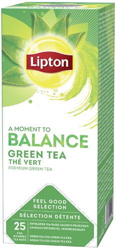 Thee Lipton green tea 1.5gr pk/25