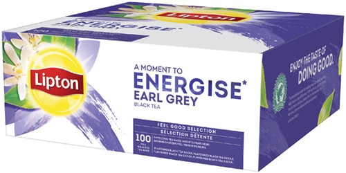 Thee Lipton Energise Earl Grey 100st