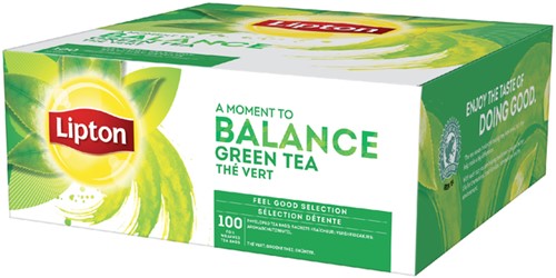 Thee Lipton Balance Green tea pk/100