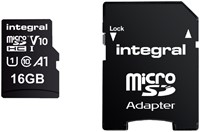 Geheugenkaart Integral Micro SDHC V10 16GB-2
