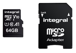 Integral geheugenkaart Micro SDHC V10