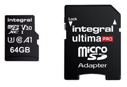 Integral geheugenkaart Micro SDHC V30
