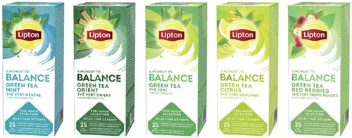 Thee Lipton green tea tchae orient 1.5gr pk/25-2