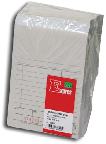 Kassablok Sigel express SI-40295 100x158mm 50x2v