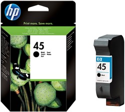 Inktcartridge HP 51645A (45) zwart