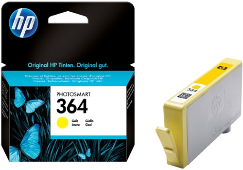Inktcartridge HP CB320EE (364) geel