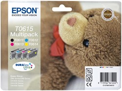 Inktcartridge Epson T06154010 multipack pk/4