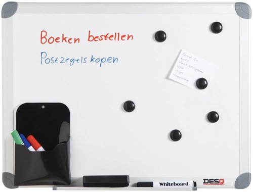 Viltstiftbord Desq 60x90cm in kunststof draagkoffer