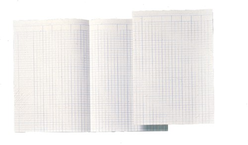 Administratiepapier 2xFolio 14kolom A3607-95 100vel