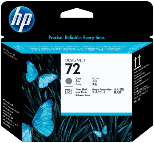 Printkop HPC9380A (72) grijs/foto zwart