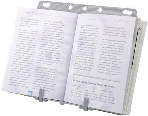 Concepthouder Fellowes booklift zilver