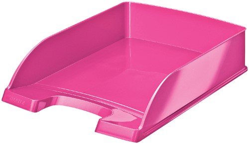 Brievenbakje Leitz Plus WOW A4 5226 rose metallic