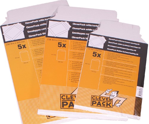 Enveloppen karton 238x312mm pk/5