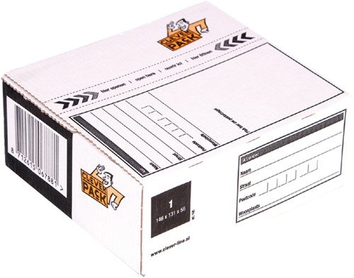 Postpakketbox 1 146x131x 56mm Cleverpack 174