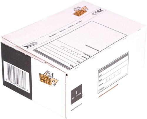 Postpakketbox 2 200x140x 80mm Cleverpack 175