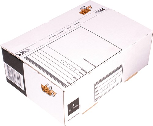 Postpakketbox 3 240x170x 80mm Cleverpack 202 pk25