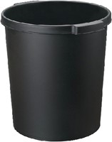 Papierbak Jalema 15liter met griprand rond zwart