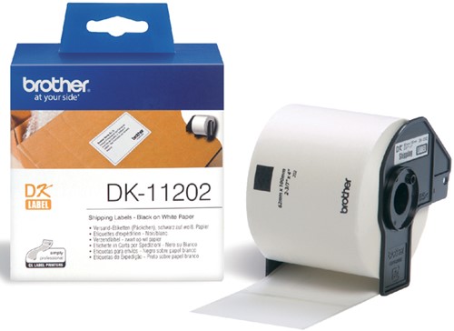 Etiket Brother  62mmx100mm verzendlabel rol/300  DK-11202