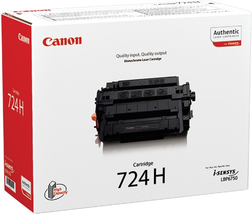 Tonercartridge Canon 724 HC 12.5K