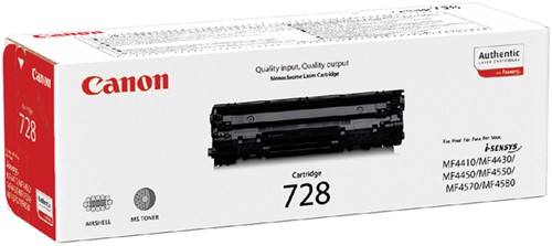 Tonercartridge Canon 728 2.1K zwart