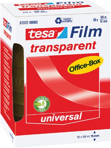 Plakband 15mmx66m Tesa ds/10