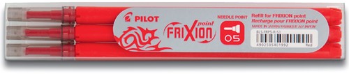 Rollerballvulling Pilot Frixion HI-Tecpoint 0.3mm rood