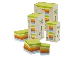 Post-it Notes memoblok recycled tower Pastel
