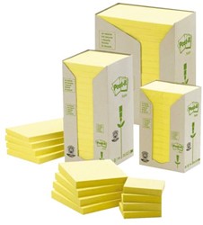 Post-it Notes memoblok recycled tower