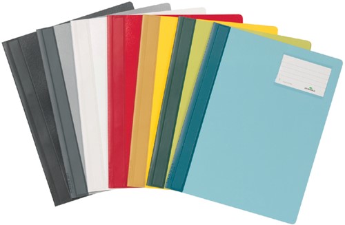 Snelhechtmap Durable 2500 A4 geel-2