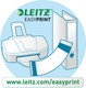 Leitz rug-insteeketiketten voor printers