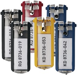 Durable sleutellabels met ring 1957