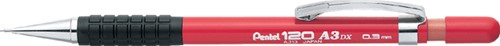 Vulpotlood Pentel A313 0,3mm rood