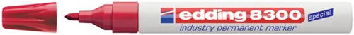 Viltstift Edding 8300 industrie rood