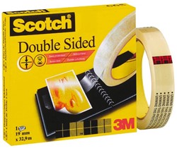 Scotch dubbelzijdig plakband 665