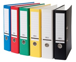 Budget ordner gekleurd A4