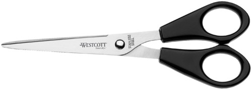 Schaar Westcott 155mm RVS met kunststof grip