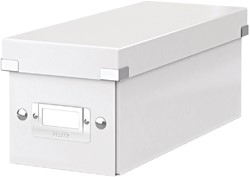 Opbergbox Leitz WOW Click & Store CD 127x124x320mm wit