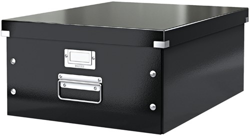 Opbergbox Leitz WOW Click & Store 350x188x450mm zwart