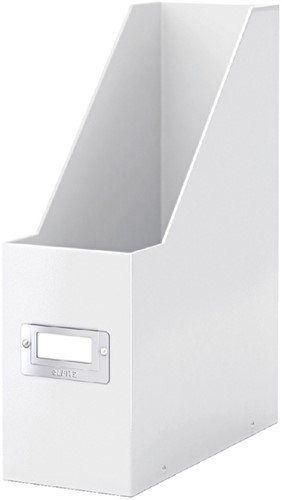 Tijdschriftencassette Leitz WOW Click & Store wit