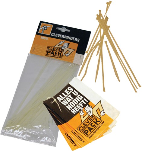 Inbindstrips Cleverpack 20cm pk/100