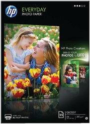 Inktjetpapier HP A4 170g semi-glossy pk/25