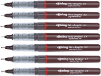 Fineliner Rotring Tikky Graphic 0.1mm-2