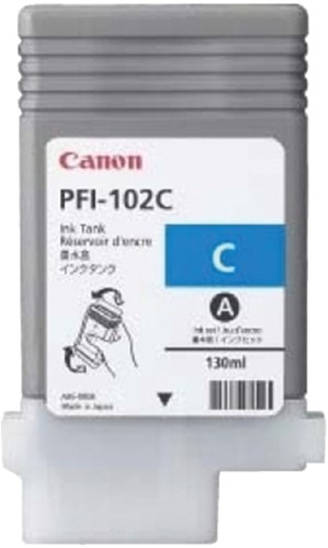 Inktcartridge Canon PFI-102C cyaan