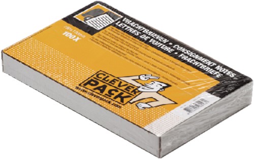 Vrachtbrief Cleverpack blanco 3v 19x12cm pk/100