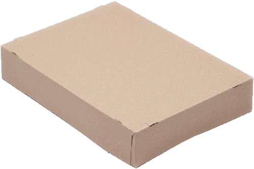 Doos paraat 305x218x55mm A4 deksel p/10