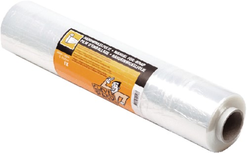 Rekwikkelfolie 50cmx300m 20mic transparant
