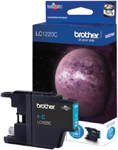 Inktcartridge Brother LC1220C cyaan