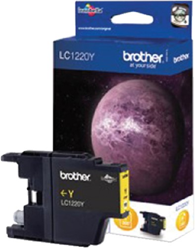 Inktcartridge Brother LC1220Y geel