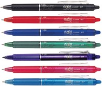 Rollerball Pilot Frixion Clicker Retra 0.35mm roze-2