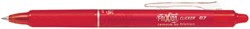 Rollerball Pilot Frixion Clicker Retra 0.35mm rood